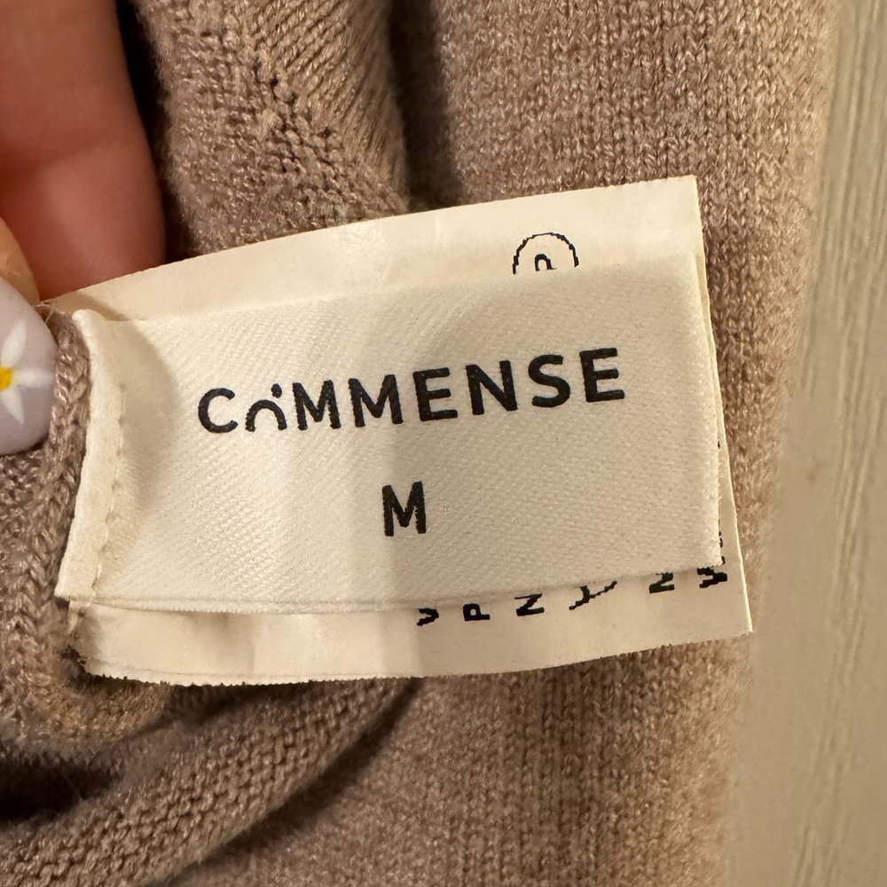 Commense Beige Collared Sweater - Picture 4 of 5